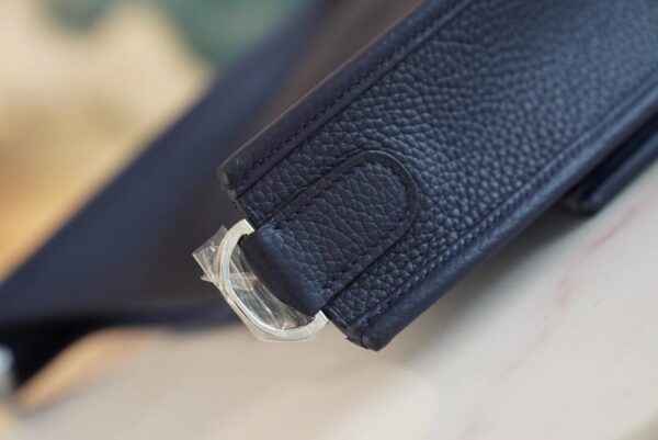 GPCMode Factory Hermes Evelyne 29CM 73 Blue Saphir TC Leather Silver Hardware
