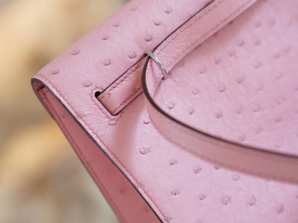 Discount Hermes 94 Terre Cuite South Africa Ostrich Leather Kelly Danse22CM