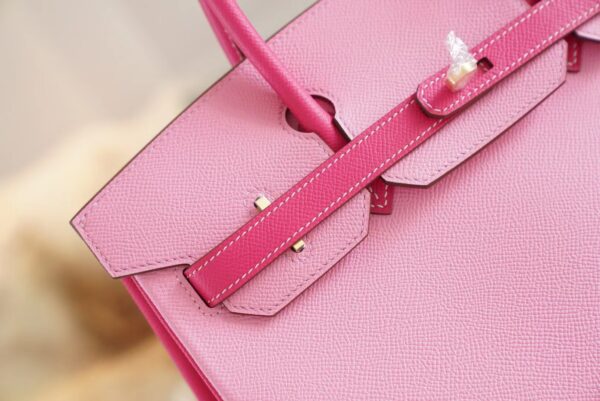 GPCMode Hermes 1Q Rose Confetti/E5 Rose Tyrien Epsom Leather Birkin30CM