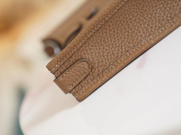 Lcmode Factory Hermes D0 Berge De Weimer Evelyne Mini 16CM Clemence Leather