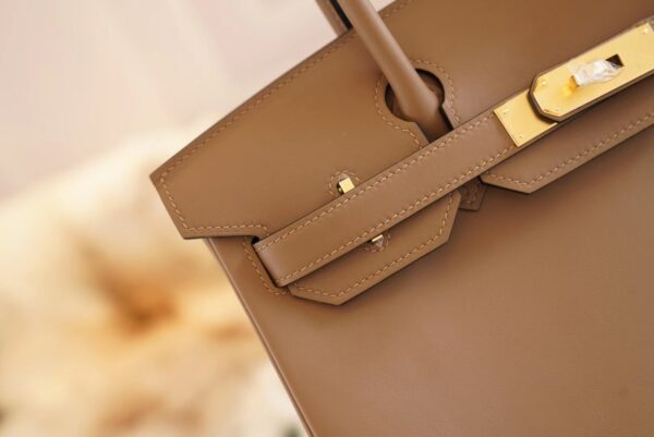 GPCMode Hermes D0 Beige De Weimer Jonathan Leather Birkin30CM Gold Hardware