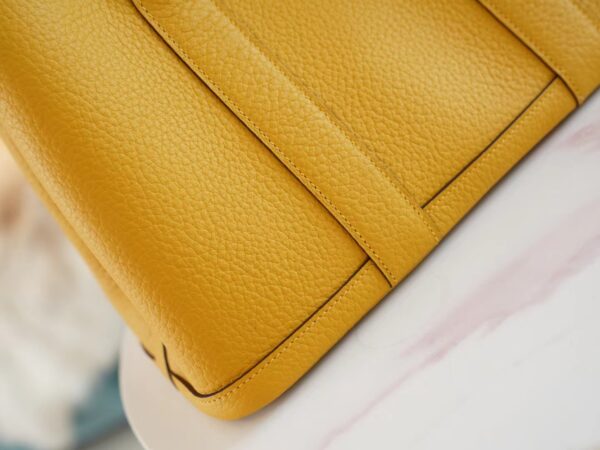 GPCMode Factory Hermes Garden Party30CM 9D Amber Negonda Leather Silver Hardware