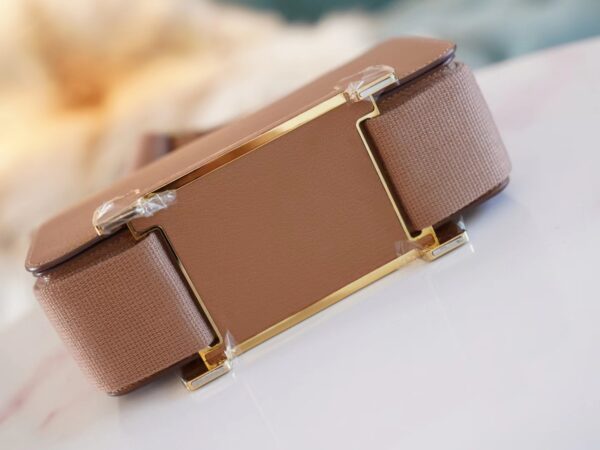 Australia Canberra Hermes Geta 20CM Chevre Mysore 2J Quebracho Gold Hardware
