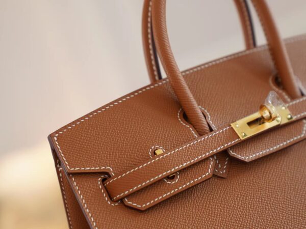 Saudi Arabia Riyadh Hermes Birkin Sellier 25CM 37 Gold Epsom Gold Hardware
