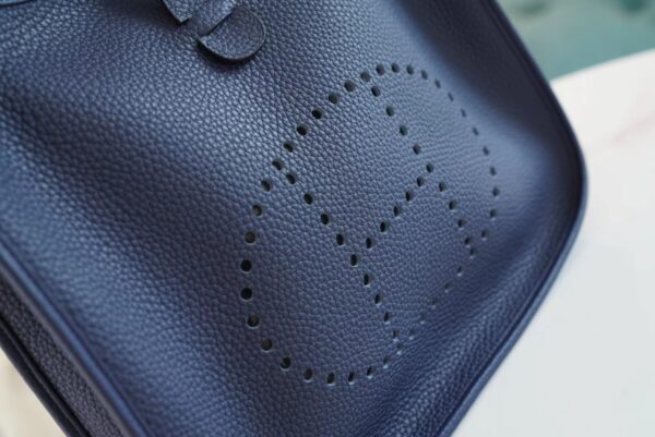 GPCMode Factory Hermes Evelyne 29CM 73 Blue Saphir TC Leather Silver Hardware