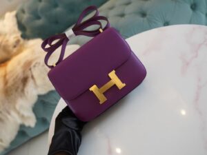 GPCMode Hermes P9 Anemone Evercolor Constance 19CM Gold Hardware