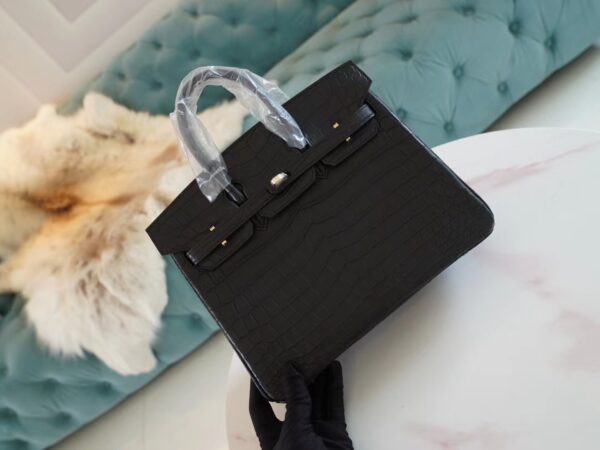 Wholesale GPCMode Hermes Birkin25CM CK89 Nior Hcp Niloticus Crocodile Gold Hardware