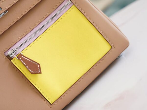 GPCMode Hermes Kelly25CM Colormatic Three Colors Swift Leather Silver Hardware