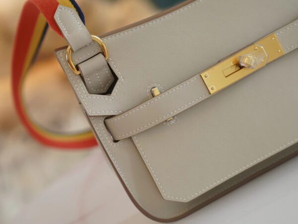 GPCMode Hermes Factory Jypsiere Mini 8L Beton Swift Leather Gold Hardware