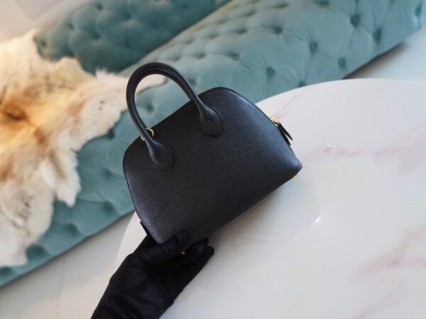 GPCMode Factory Hermes Mini Bolide18CM CK89 Nior Chevre Leather Gold Hardware