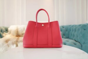 GPCMode Factory Hermes Garden Party36CM A5 Bougainvller Togo Leather Silver Hardware