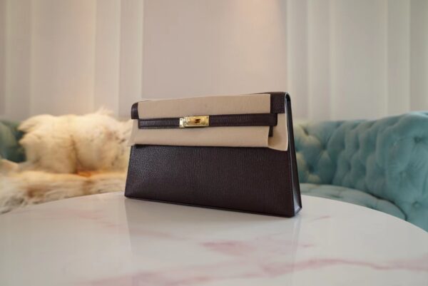 Canada Toronto Hermes Kelly Elan Chevre 0G Rouge Sellier Gold Hardware
