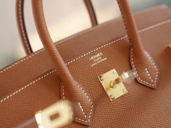 Saudi Arabia Riyadh Hermes Birkin Sellier 25CM 37 Gold Epsom Gold Hardware