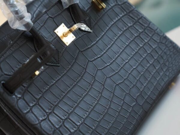 Wholesale GPCMode Hermes Birkin25CM CK89 Nior Hcp Niloticus Crocodile Gold Hardware