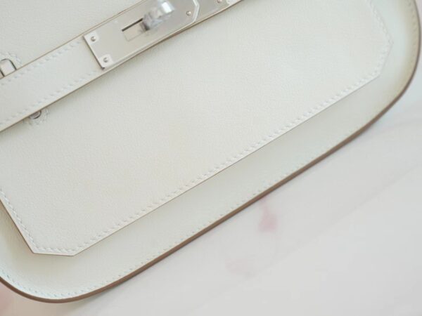 Hermes Factory Jypsiere Mini 23CM Swift 0T Mushroom Silver Hardware