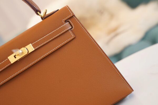 GPCMode Hermes Factory CK37 Gold Epsom Leather Kelly 25CM Gold Hardware