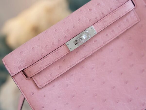 Discount Hermes 94 Terre Cuite South Africa Ostrich Leather Kelly Danse22CM