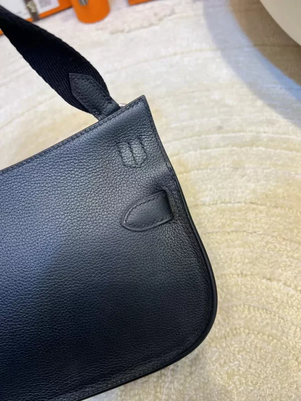 Australia Sydney Hermes Evercolor 89 Noir Jypsiere Mini 23 Silver Hardware