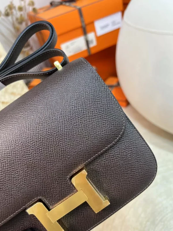 New Arrival 41 Havana Constance 19CM Epsom Leather Gold Hardware