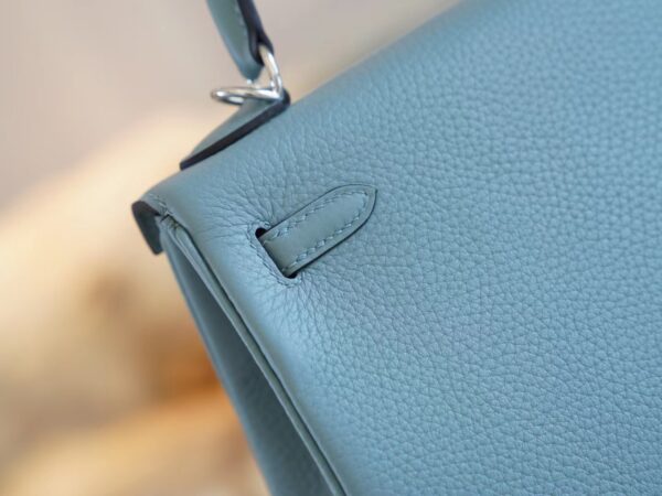 GPCMode Hermes Factory 7G Cile Togo Leather Kelly25CM Silver Hardware