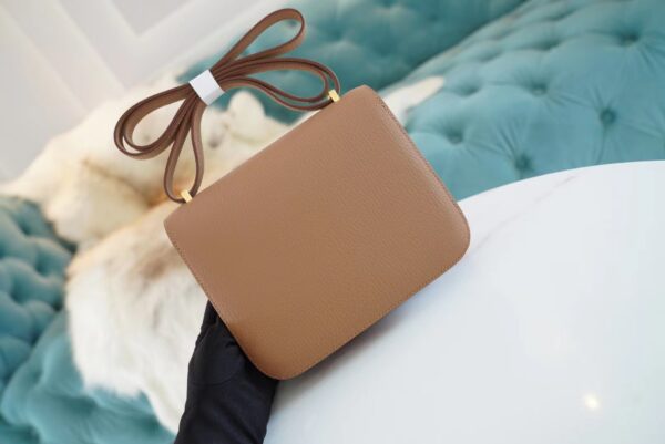 Wholesale GPCMode Hermes Constance 19CM 2J Quebracho Chevre Leather Gold Hardware