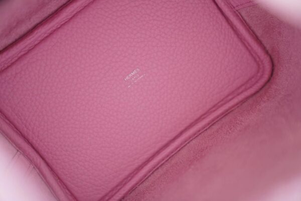 GPCMode Factory Hermes Picotin18CM X9 Mauve Sylyestre Clemence Leather Silver Hardware