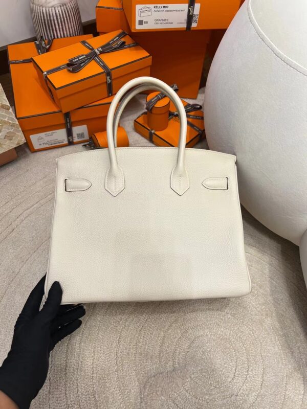 Dubai United Arab Emirates Hermes Birkin 30CM Togo CK10 Craie Gold Hardware