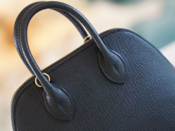GPCMode Factory Hermes Mini Bolide18CM CK89 Nior Chevre Leather Gold Hardware