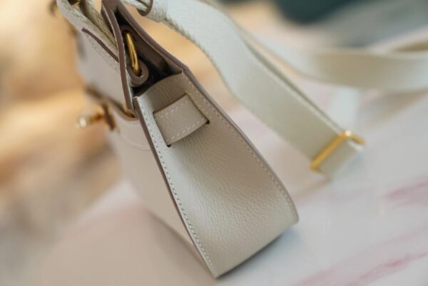GPCMode Factory Hermes 8L Beton Jypsiere Mini 23CM Evercolor Leather Gold Hardware