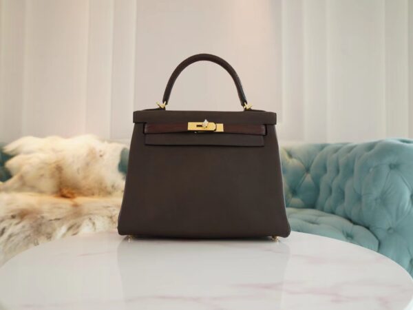 GPCMode Hermes Barenia Faubourg/ Matte Crocodile Kelly Touch 28CM 46 Ebene Gold Hardware