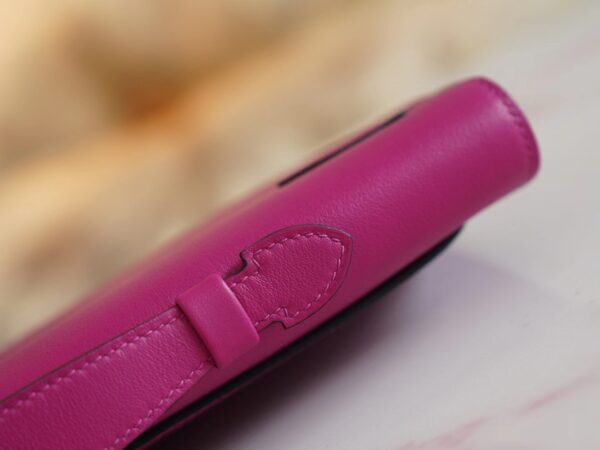 GPCMode Hermes Swift Leather Kelly Cut 31CM L3 Rose Purple Gold Hardware