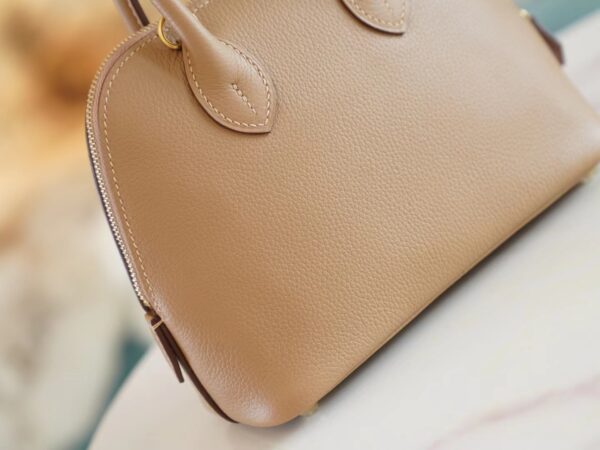 GPCMode Factory Hermes 0M Chai Evercolor Leather Mini Bolide18CM Gold Hardware