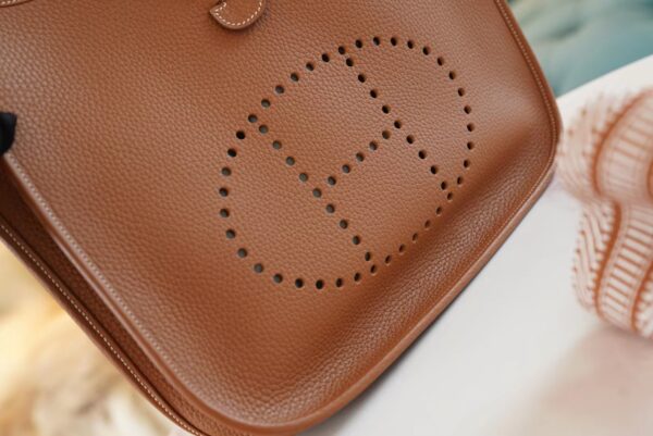 Discount GPCMode Hermes Evelyne Shoulder Bag29CM CK37 Gold TC Leather