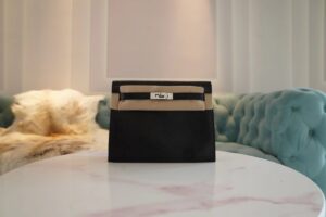 f859ebb27b7723c Hand Stitching Hermes CK89 Nior Lizard Leather Kelly Danse 22CM Silver Hardware