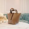 GPCMode Hermes Picotin Bag18CM D0 Berge De Weimer Clemence Leather Gold Hardware