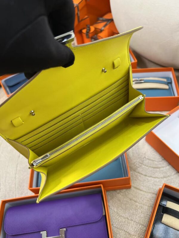 Hermes Bag Price Constance To Go 9R Lime Evercolor Leather Silver Hardware