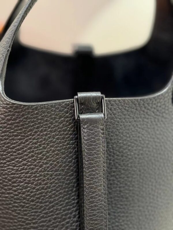 Vietnam Hermes Picotin 18CM So Black 89 Noir Clemence Black Hardware