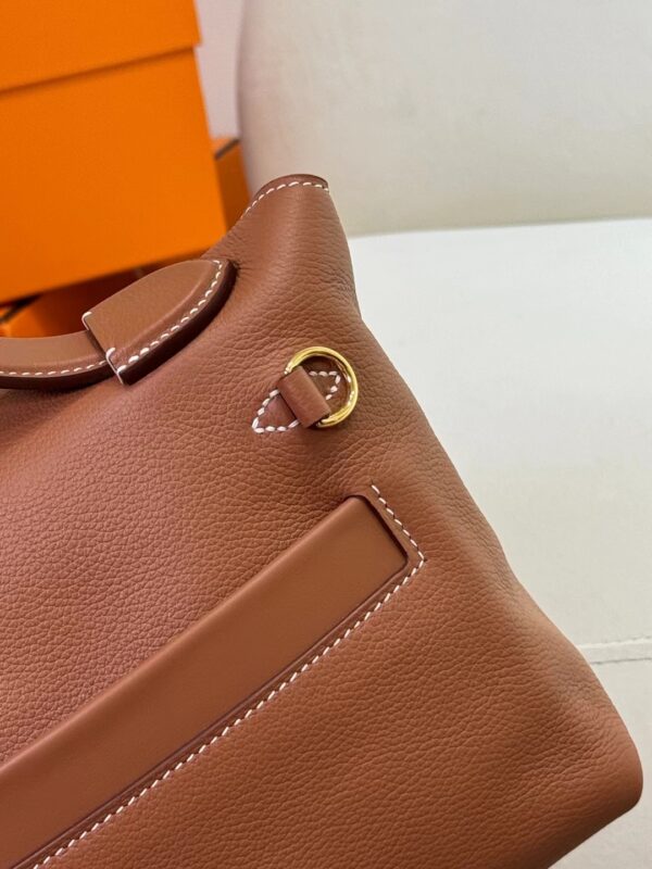 Hong Kong Hermes Kelly 2424 Mini 37 Gold Evercolor Leather Gold Hardware