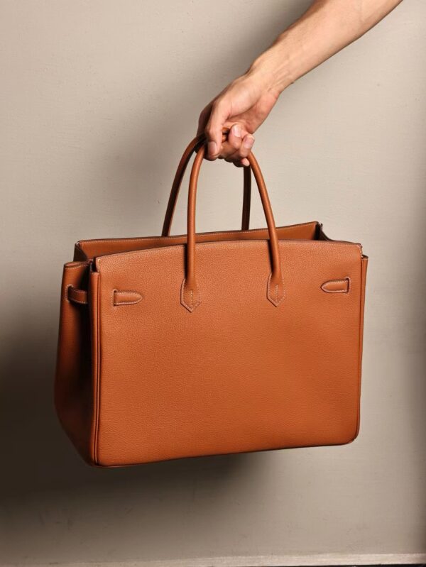 GPC Mode Hermes Birkin 40CM CK37 Gold Togo Leather Silver Hardware