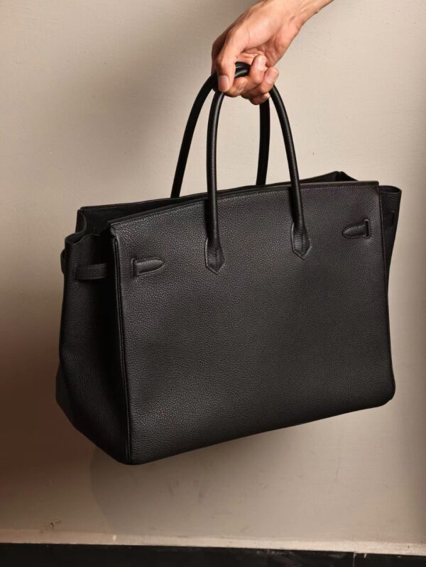 GPC Mode Hermes Birkin 40CM Togo Leather CK89 Noir Gold Hardware