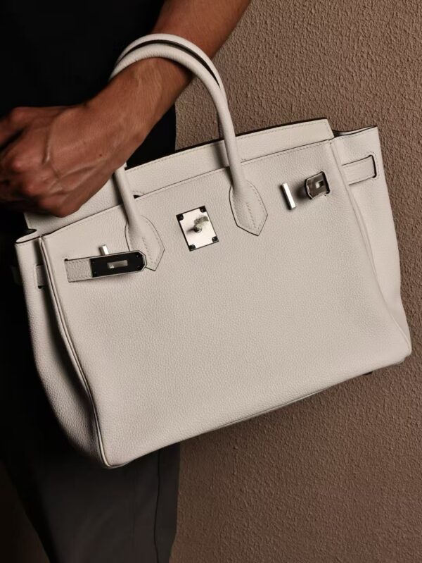 GPC Mode 01 Blanc Togo Leather Birkin 30CM PHW