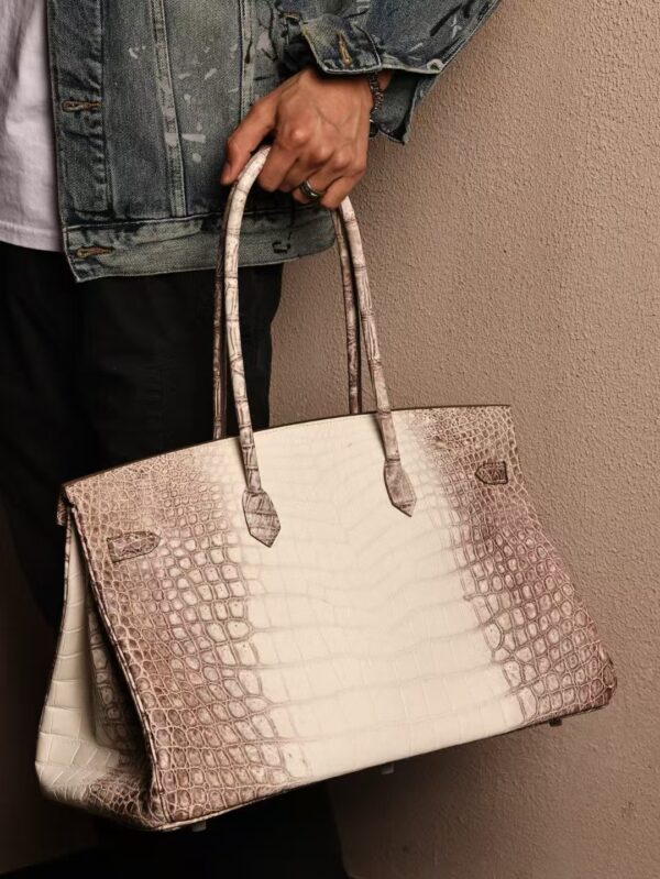 GPC Mode Birkin 45CM Himalaya Crocodile Leather PHW