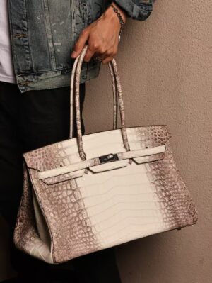 GPC Mode Birkin 45CM Himalaya Crocodile Leather PHW