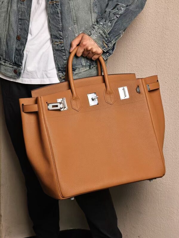GPC Mode Birkin Hac 40CM Togo Leather 2S Sesame Togo PHW