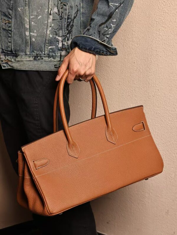 GPC Mode Birkin Shoulder HAC 42CM CC37 Gold Fjord Leather PHW