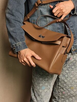 GPC Mode Kelly Messenger GM Bag D0 Beige De Weimer Evercolor PHW
