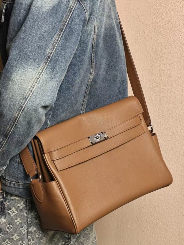 GPC Mode Kelly Messenger GM Bag D0 Beige De Weimer Evercolor PHW