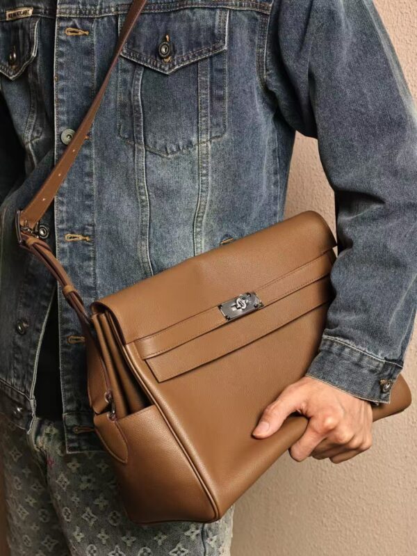 GPC Mode Kelly Messenger GM Bag D0 Beige De Weimer Evercolor PHW