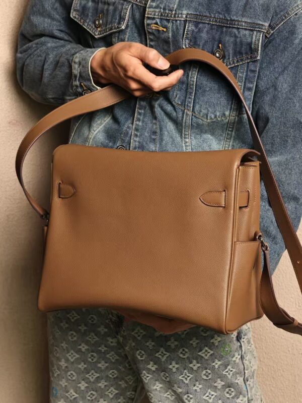GPC Mode Kelly Messenger GM Bag D0 Beige De Weimer Evercolor PHW