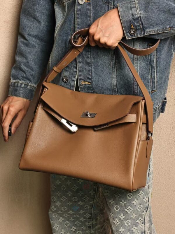 GPC Mode Kelly Messenger GM Bag D0 Beige De Weimer Evercolor PHW
